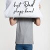 best dad pillowcase father's day throw pillow
