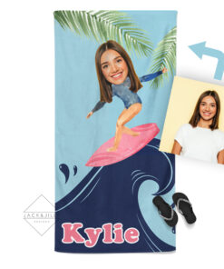 personalized beach towel canada