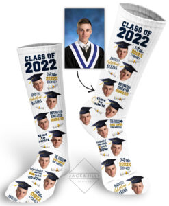 graduation gift photo socks